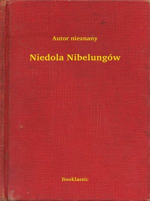 cover image of Niedola Nibelungów